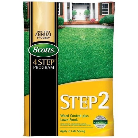 SCOTTS STEP 2 Plant Food Plus Weed Preventer, Granule, Spreader Application, 1379 lb Bag 23616